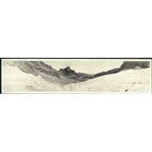  Panoramic Reprint of St. Vrain Glacier looking toward 