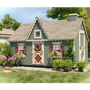  Little Cottage Company VPK Victorian Playhouse Kit with No 