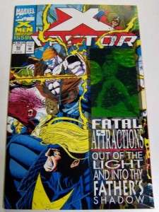 Factor 92 NM Comic Fatal Attractions Hologram Cover  