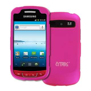 for Samsung Admire Hard Hot Pink Case Cover+Screen Protector+Car 