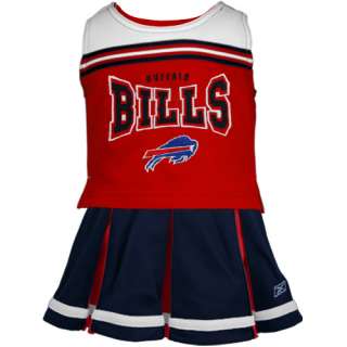 Reebok Buffalo Bills Toddler Girls Navy Blue Red 2 Piece Cheerleader 
