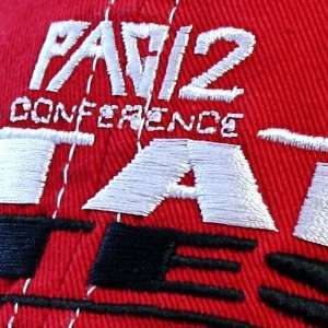  Utah Utes Pac 12 Adjustable Hat (Red)