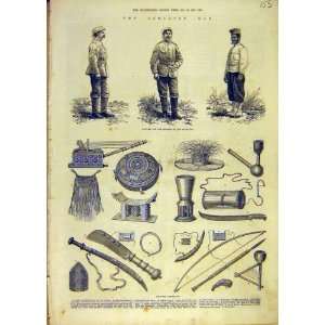  Ashantee War Uniform Soldiers Expedition Weapons 1873 