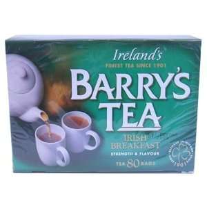 Barrys Irish Breakfast (80 Tea Bags)  Grocery & Gourmet 
