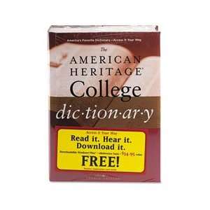   American Heritage College Dictionary, Hardcover, 1664 Pages Office