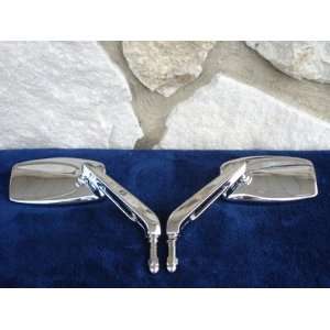   CHROME MIRROR SET FOR MOST HARLEYS & CHOPPERS 1965 & UP Automotive