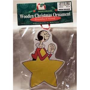  Olive Oyl Wooden Ornament