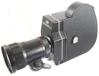 KRASNOGORSK 3 Popular Russian Movie Camera Lens Kit EXC  