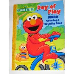  Sesame Street Jumbo Coloring & Activity Book ~ Day of Play 