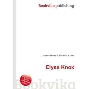  Elyse Knox Ronald Cohn Jesse Russell Books