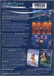 WDNY Irina BELLY DANCE TRIBAL FUSION WORKOUT Drills DVD  