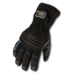  Thermal Waterproof Gloves with Gauntlet in Black 