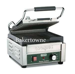 WARING WPG150 Commercial Panini Press Sandwich Grill 040072006135 