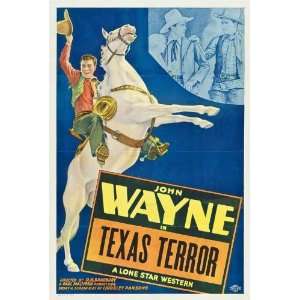  Texas Terror (1935) 11 x 17 Movie Poster Style B