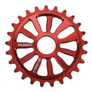  Stolen Eternity Ring BMX Bike Sprocket   25T   Red Sports 