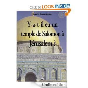 il eu un temple de Salomon à Jérusalem ? (French Edition) Nas 