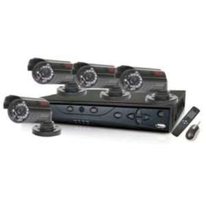  4 CH H.264 Network DVR + cam Electronics