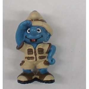  SCHLIECH THE SMURFS SMURF W/PITH HELMET PVC Everything 