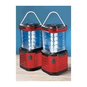  Red Triangular LED Lantern Patio, Lawn & Garden