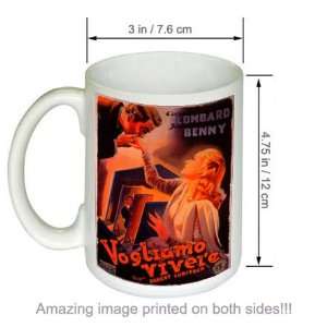  Vogliamo Vivere To Be or Not To Be Vintage Movie COFFEE 