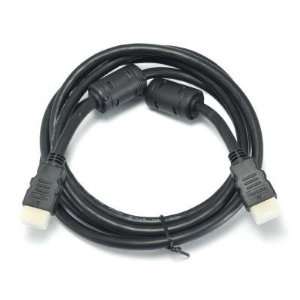  Gold Plated 1080P Male to Male HDMI Cable Black 6 Feet 