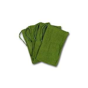  6 x 10 Moss Muslin Bags    Set of 4 Arts, Crafts 