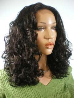 LACE FRONT INVISBILE HAIRLINE NO SHED SPANISH WAVY WIG  