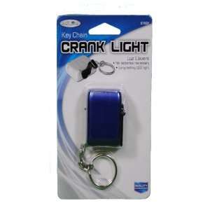  Custom Accessories LED Crank Light Car Key Chain Blue 