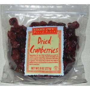Trader Joes Dried Cranberries, 8 oz Grocery & Gourmet Food