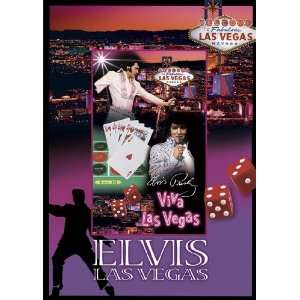   Limited Treasures Elvis Viva Las Vegas Throw Blanket 