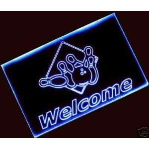  New Bowling Welcome Neon Light Sign Arts, Crafts & Sewing