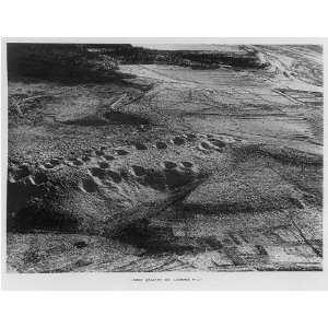   1918 Mine craters on Combres Hill, France,Eure et Loir