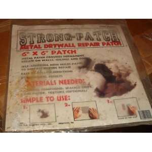  Strong Patch Metal Drywall Repair Patch 6 x 6 