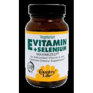  E Vitamin + Selenium Maximized 90T