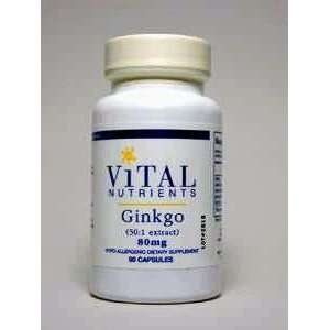  Vital Nutrients   Ginkgo Extract   90 caps / 80 mg Health 