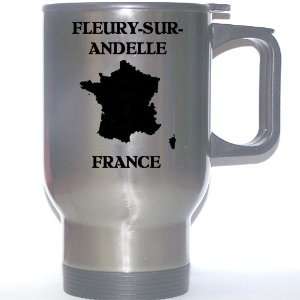  France   FLEURY SUR ANDELLE Stainless Steel Mug 