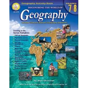  5 Pack CARSON DELLOSA DISCOVERING THE WORLD OF GEOGRAPHY 