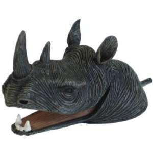 Aerating Rhino Head   Size 5 x 2.5 x 3 