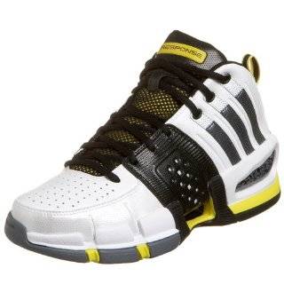 adidas Mens Illrahna Response Basketball Shoe,White/Lead/Yellow,12 M