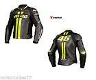 DAINESE VR46 PELLE LEATHER JACKET BLACK YELLOW SIZE 54 