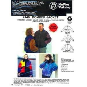  MacPhee Bomber Jacket Pattern By The Each Arts, Crafts 