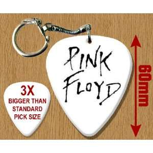  Pink Floyd BIG Guitar Pick Keyring Musical Instruments