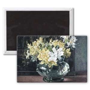  Azaleas by Helen Cordelia Coleman Angell   3x2 inch Fridge 