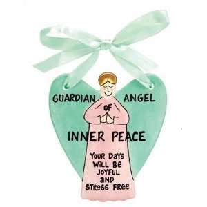   Angel of Inner Peace   Inspirational Wall Decor from Our Name Is Mud