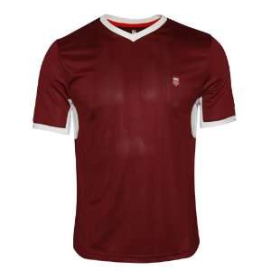  K SWISS Men`s V Neck Tennis Tee