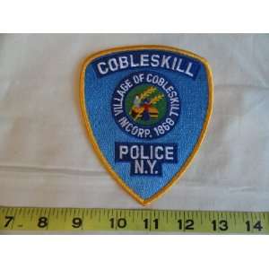  Village of Cobleskill New York Police Patch Everything 