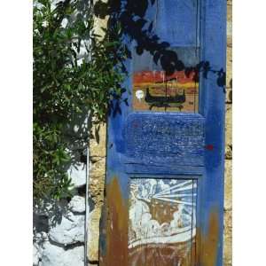  Painted Shutter, Chania Old Town, Crete, Greek Islands 