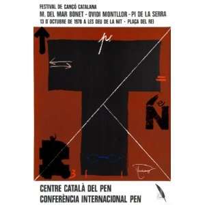  Festival de Canco Catalana by Viladecans 22.00X30.00. Art 