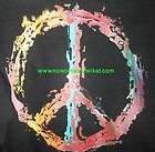 shirt peace sign woodstock vw hippy love man flower