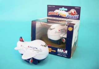 Magic Bump & Go Plane Delta Airlines Mint in Package  